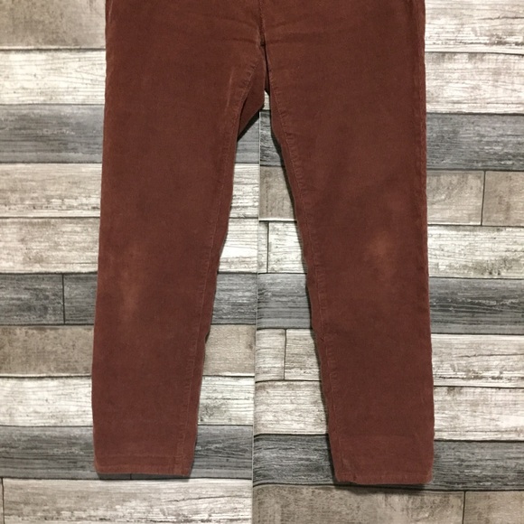 Ag Caden Tailored Trouser Corduroy Pants Women’s 27R Brown (Inseam 27) - Picture 7 of 10